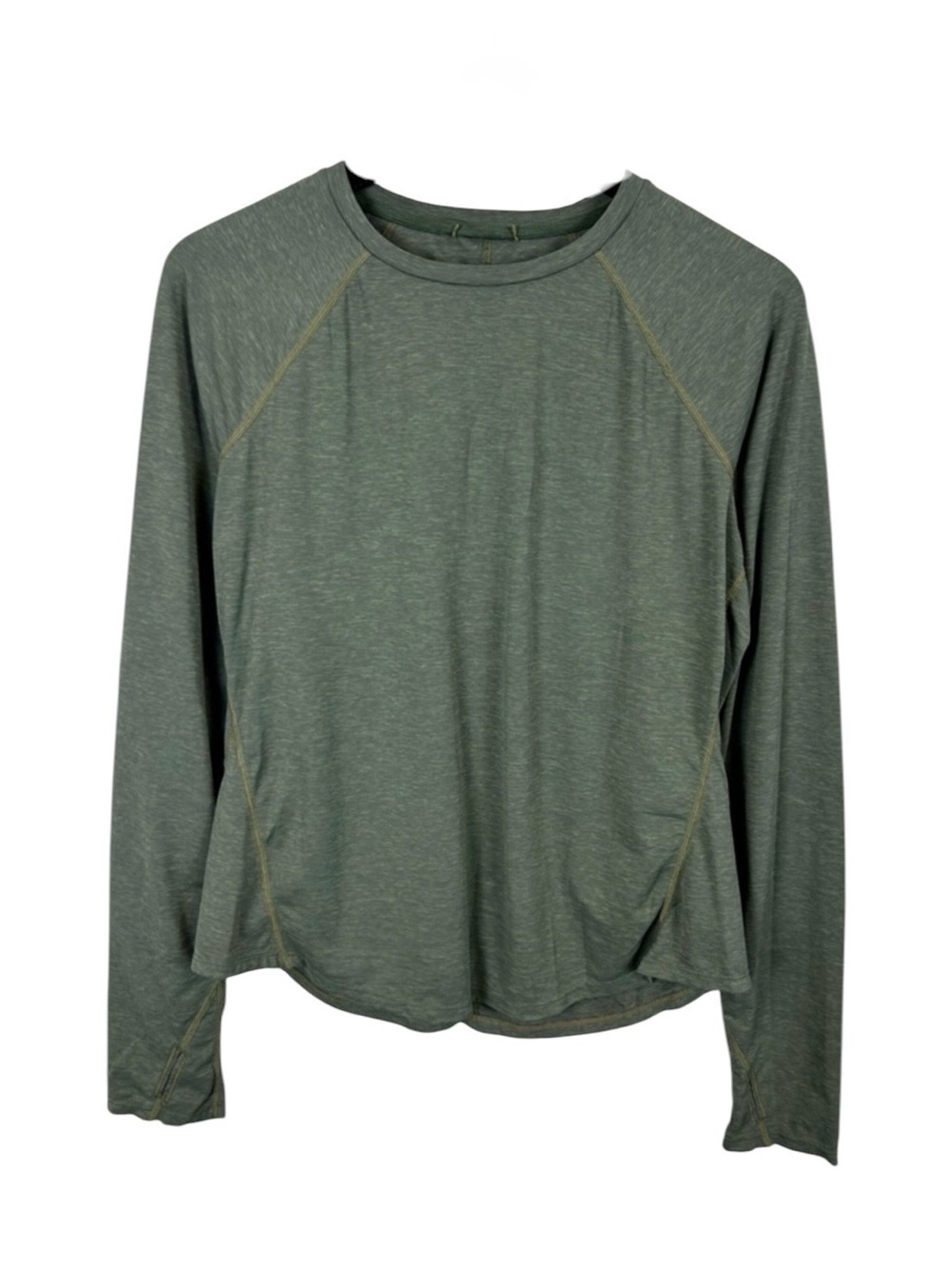 Prana Olive Green Long Sleeve Women's Size Medium